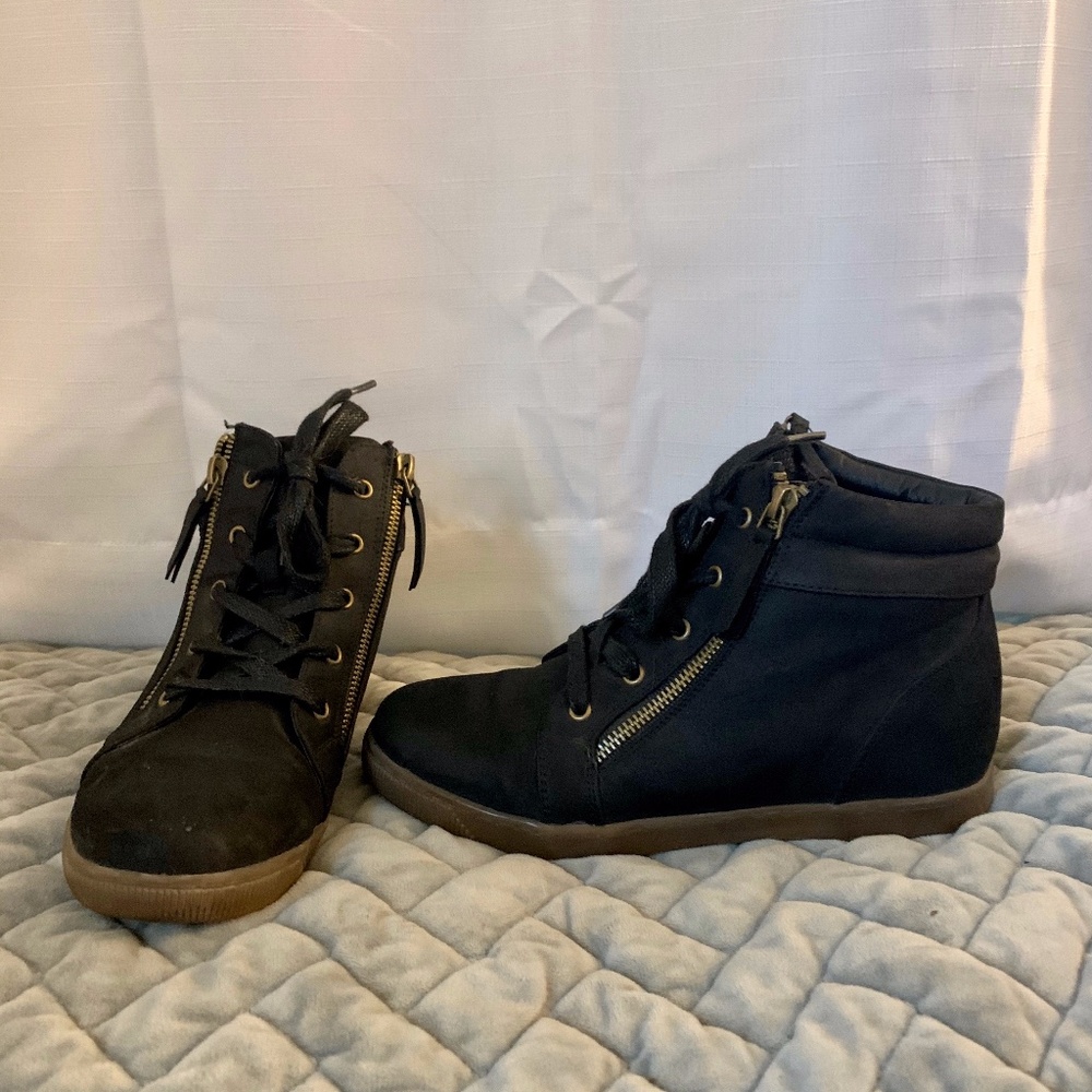 Black Booties - Size 8